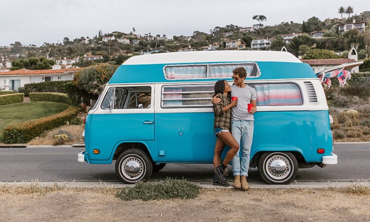 Campervan couple