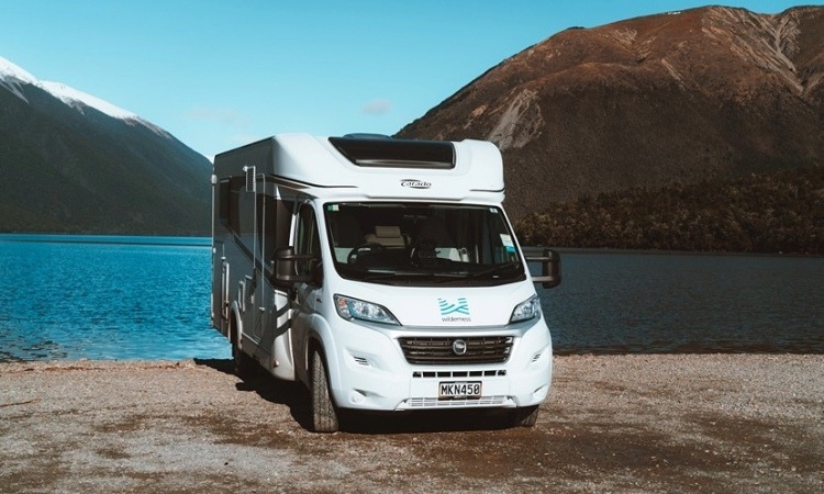 A Wilderness motorhome at Nelson Lakes