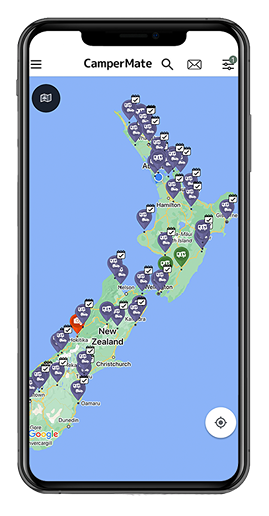 CamperMate App on Mobile