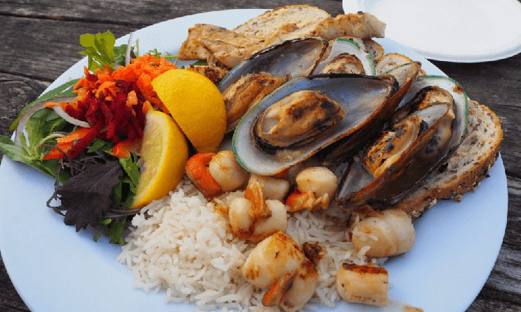 Kaikoura BBQ seafood