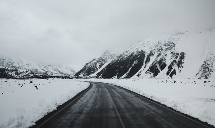 Unexpected weather snowing