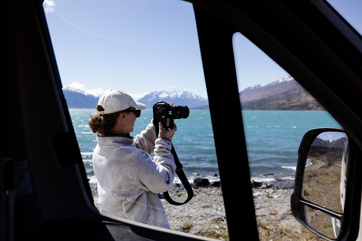 Lake Ohau photographing 