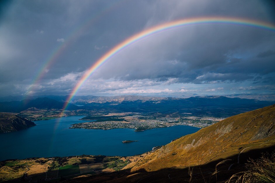 Roys Peak Rainbow 