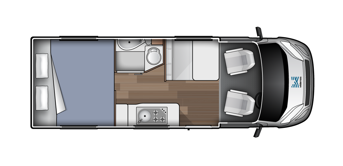 Compact Plus — Campervan for Two | Wilderness Motorhomes - Interior #1