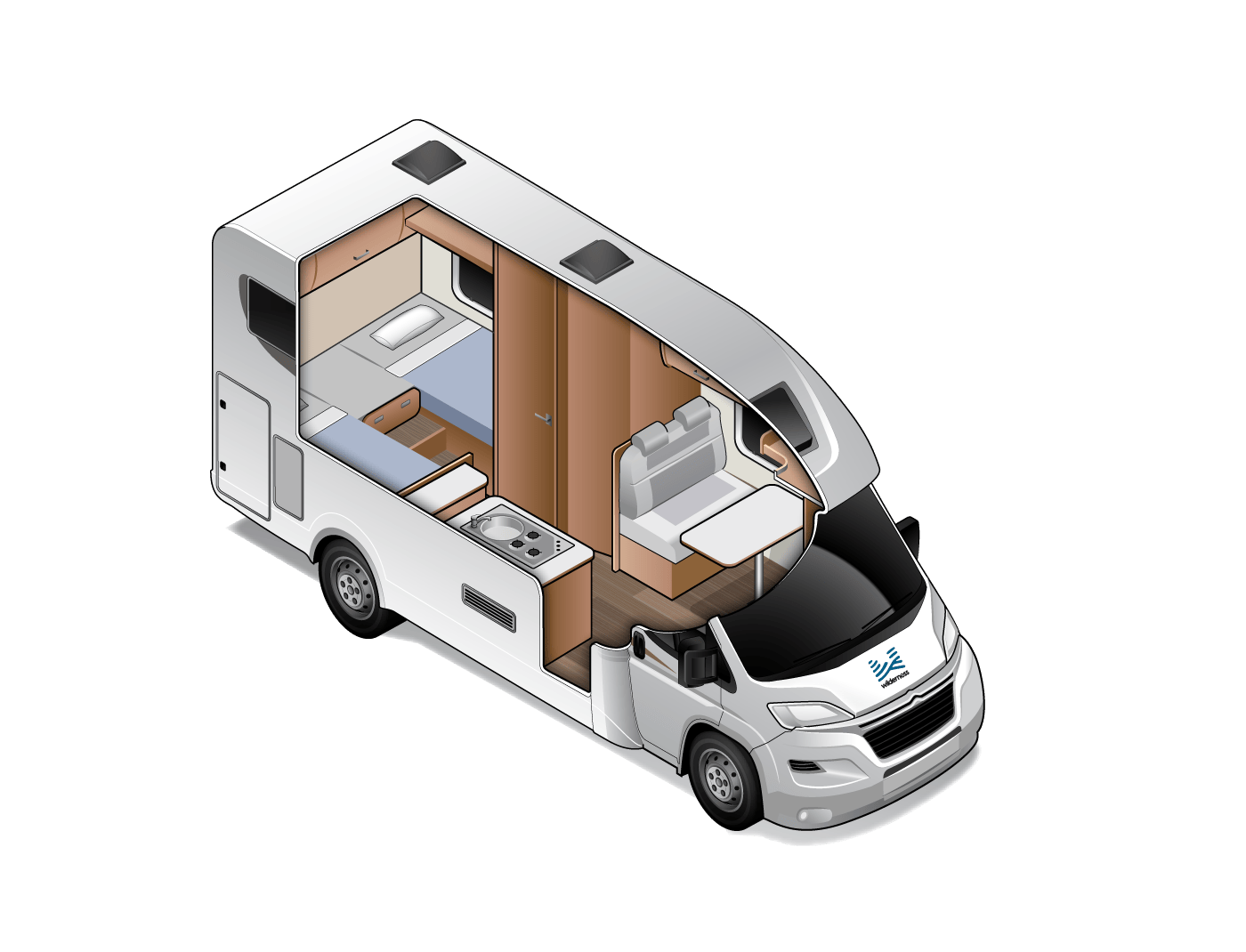 Compact Plus — Campervan for Two | Wilderness Motorhomes - Interior #4