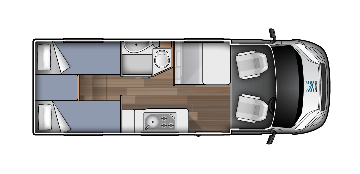 Compact Plus — Campervan for Two | Wilderness Motorhomes - Interior #2